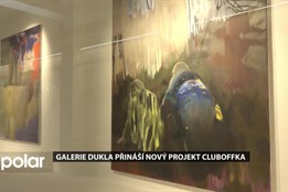 Galerie Dukla přináší nový projekt ClubOFFka na chodníku. První vystavovatelkou je malířka