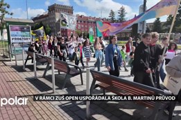 V rámci ZUŠ Open uspořádala škola B. Martinů průvod Havířovem