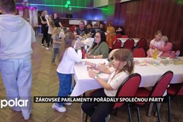 Žákovské parlamenty pořádaly společnou párty v Dělnickém domě