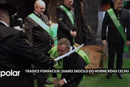 Tradice pokračuje: DIAMO skočilo do hornického cechu