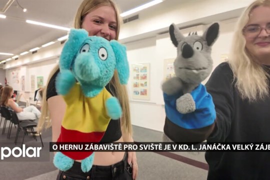 O hernu Zábaviště pro sviště je v KD. L. Janáčka velký zájem