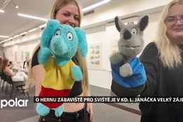 O hernu Zábaviště pro sviště je v KD. L. Janáčka velký zájem