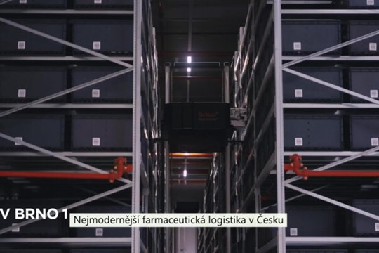 Nejmodernější farmaceutická logistika v Česku