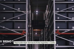 Nejmodernější farmaceutická logistika v Česku