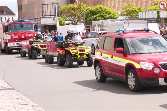 Česká Lípa oslavila výročí hasičských sborů