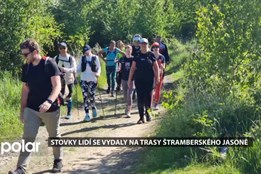 Stovky lidí vyrazily na trasy Štramberského Jasoně, padesátka vedla přes Lysou horu i Ondřejník