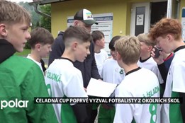 Čeladná Cup poprvé vyzval fotbalisty z okolních škol
