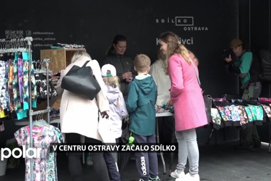 V centru Ostravy začalo Sdílko. Sdílené kontejnery obsadili kreativci