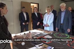 Klienty azylového domu Nová šance potěšila návštěva prezidenta Pavla, byli z ní ale nervózní