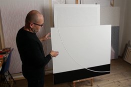 Milovníci umění nahlédli do ateliéru Michala Bauera