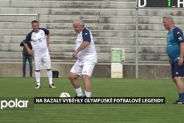 Na Bazaly vyběhly nejen olympijské fotbalové legendy, ukázal se Geleta, Vízek, Lička i Panenka