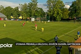 Stonava přehrála Orlovou, Osvěčík zazářil hattrickem