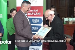 Okresní hospodářská komora v Opavě posedmé udělovala cenu Merkurova křídla