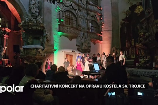 Kostel sv. Vojtěcha v Opavě patřil benefičnímu koncertu pro vytopený kostel sv. Trojice