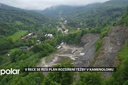 Obyvatelé Řeky se staví proti rozšíření těžby v kamenolomu, těžaři vysvětlují svůj záměr