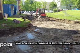 Nový Jičín se pustil do druhé ze šesti etap obnovy sídliště Nerudova