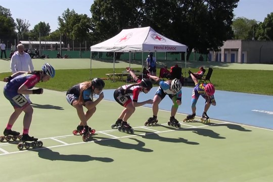 Mistrovství ČR v inline bruslení přilákalo stovky závodníků i fanoušků