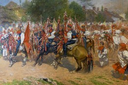 Galerie Joži Uprky obohatila expozici o monumentální Jízdu králů - Vlčnov