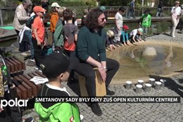 Smetanovy sady byly díky ZUŠ Open kulturním centrem