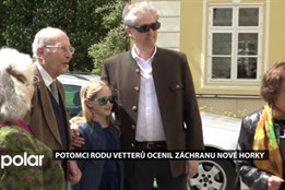 BEZ KOMENTÁŘE: Do Nové Horky u Studénky se vrátili potomci stavitelů zámku