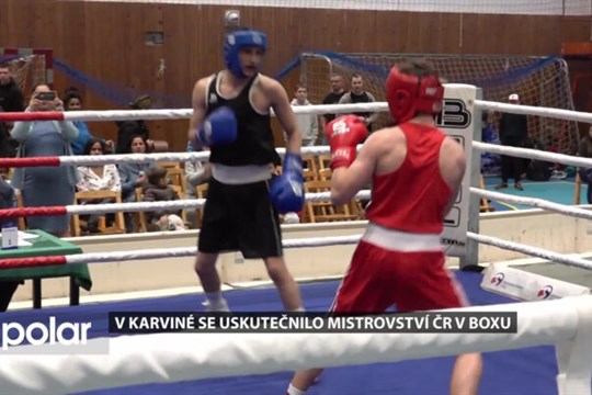 Na Mistrovství ČR v boxu dorazili kromě účastníků z celého Česka také boxeři ze zahraničí