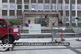Aktuálně z Karviné: Vstup do budovy C je dočasně uzavřen