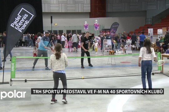 Trh sportu představil dětem ve Frýdku-Místku na 40 sportovních klubů