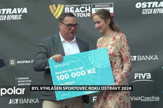 Ostrava vyhlásila nejlepší sportovce roku 2024. Talentem roku Je atletka Anna Hrbáčová