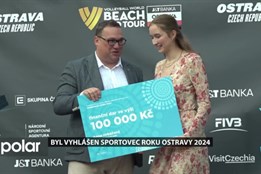 Ostrava vyhlásila nejlepší sportovce roku 2024. Talentem roku Je atletka Anna Hrbáčová