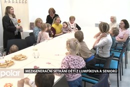 Mezigenerační setkání dětí z Lumpíkova a seniorů ve Frýdku-Místku