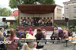 Festival ZUŠ Open rozezněl i zahradu Národního domu ve Frýdku-Místku