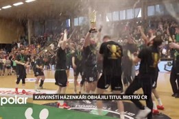 Karvinští házenkáři obhájili titul a stali se počtrnácté mistry