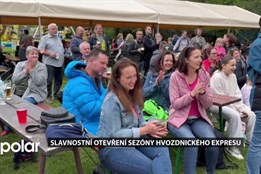 V Bohdanovicích zahájili letošní turistickou sezónu a provoz Hvozdnického expresu