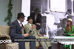 Do novojičínských vil se vrátil potomek zakladatelů kloboučnické firmy