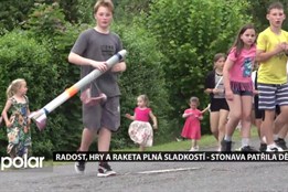 Radost, hry a raketa plná sladkostí - Stonava patřila dětem