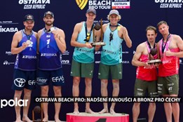 Čeští reprezentanti brali na Ostrava Beach Pro bronz