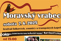 Blíží se další ročník folkového festivalu Moravský vrabec, který bude prvním nesoutěžním