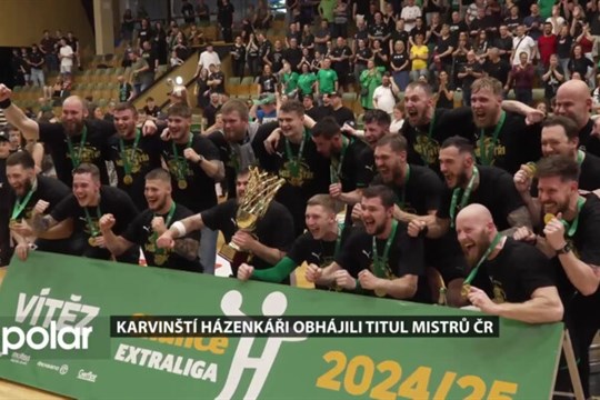 Karvinští házenkáři obhájili titul a stali se již počtrnácté mistry České republiky