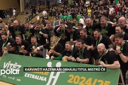 Karvinští házenkáři obhájili titul a stali se již počtrnácté mistry České republiky