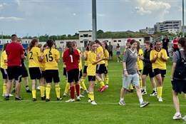 Olomoucké fotbalistky WU15 zabodovaly 15:0 proti Břeclavi
