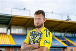  První posilou Zlína je obránce Křapka. Na Letnou přišel z Bohemians 1905