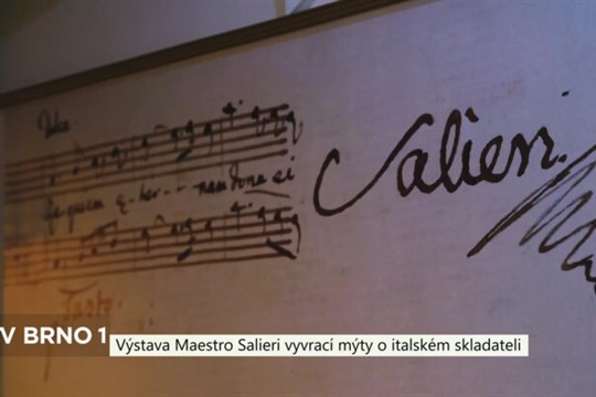 Výstava Maestro Salieri vyvrací mýty o italském skladateli