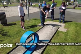 Sportovní hrátky seniorů protáhly tělo a podpořily Konto Bariéry