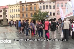 O bezplatné vyšetření znamének projevily zájem i ve Frýdku-Místku stovky lidí