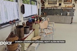 Domov Letokruhy otevřel nový altán Retrák