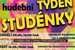 Studénku čeká v červnu týden koncertů a oslav, hlavní bude sobota u sportovního centra