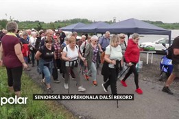 Letošní Seniorské 300 se účastnilo přes 90 seniorů s nezdolným elánem a energií
