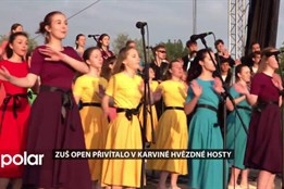 Na Lodičkách se uskutečnilo ZUŠ Open, kde vystoupily soubory z Karviné, ale i Felix Slováček