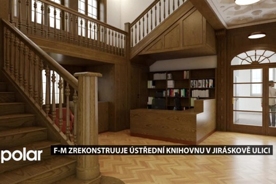 Frýdek-Místek zrekonstruuje ústřední knihovnu v Jiráskově ulici