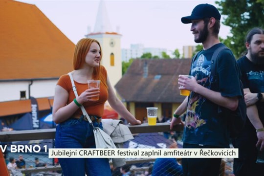 Jubilejní CRAFTBEER festival zaplnil amfiteátr v Řečkovicích